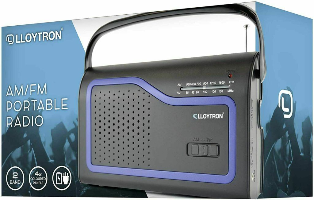 Lloytron Ibiza AM/FM portable radio