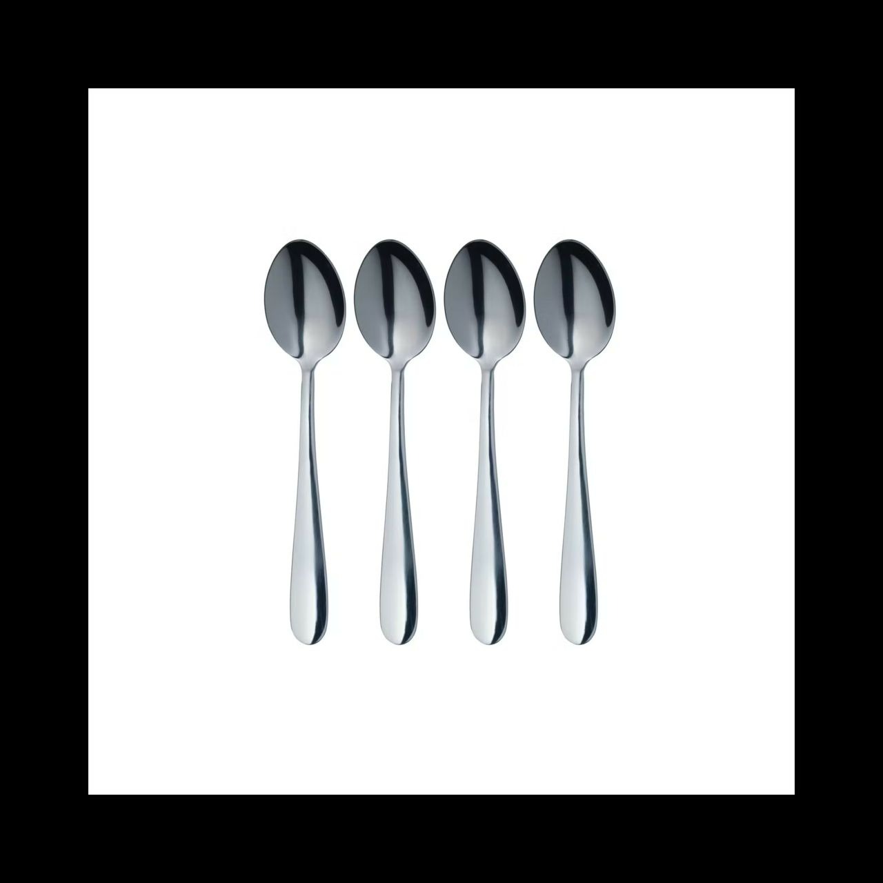 MasterClass Set of 4 Teaspoons