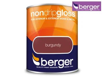 Berger Non-Drip Gloss Burgundy 750ml