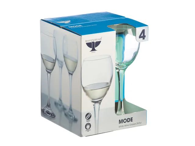 Mode White Wine Glass 24.5cl x 4