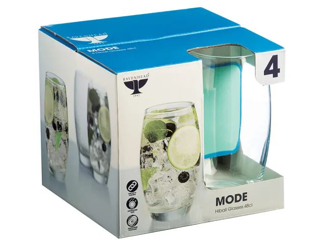 Mode Hiball Glass 48cl x 4