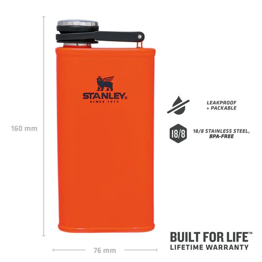 Stanley Classic Easy-Fill Flask 0.23L Orange