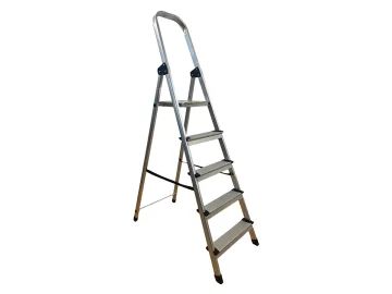 Fortress Aluminium Step Ladder 5 Step 2574623